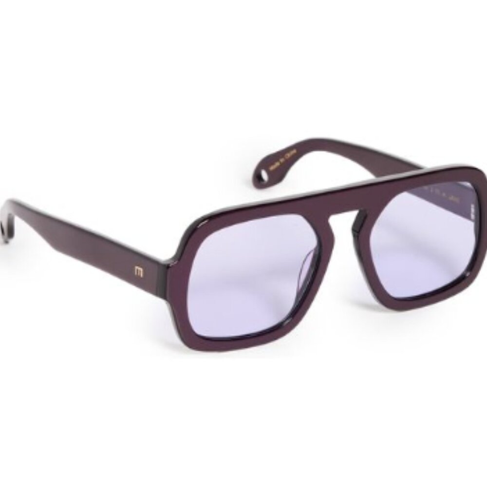 Purple Square Women's Sunglasses